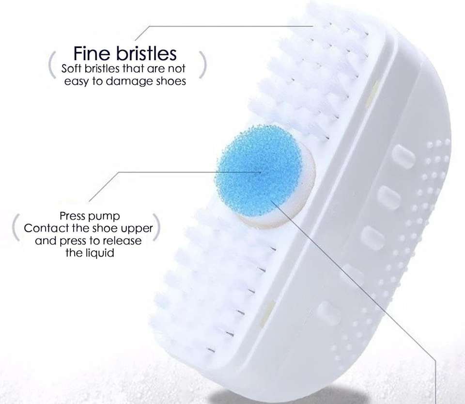 2-in-1 Shoe cleaning brush