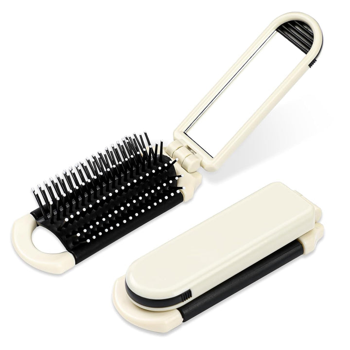 Foldable Hair Brush with Mirror (TR-171)