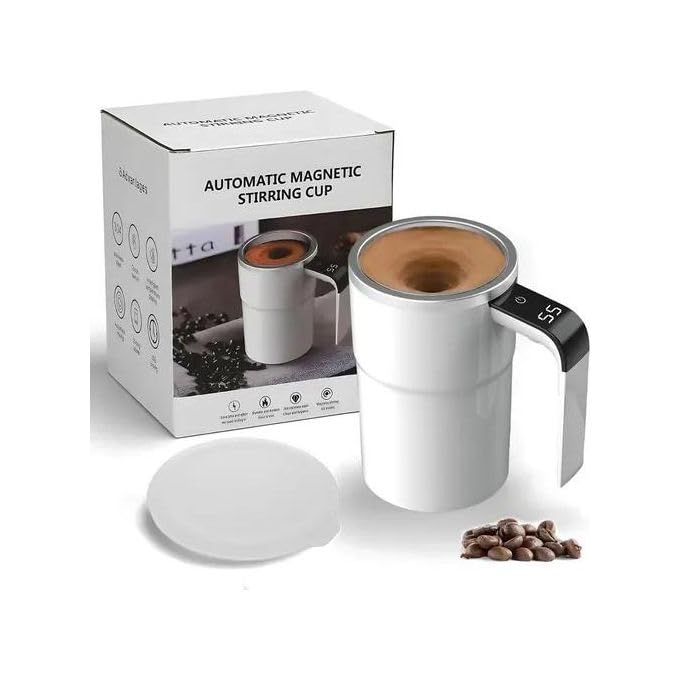 Self Stirring Magnetic Coffee Mug