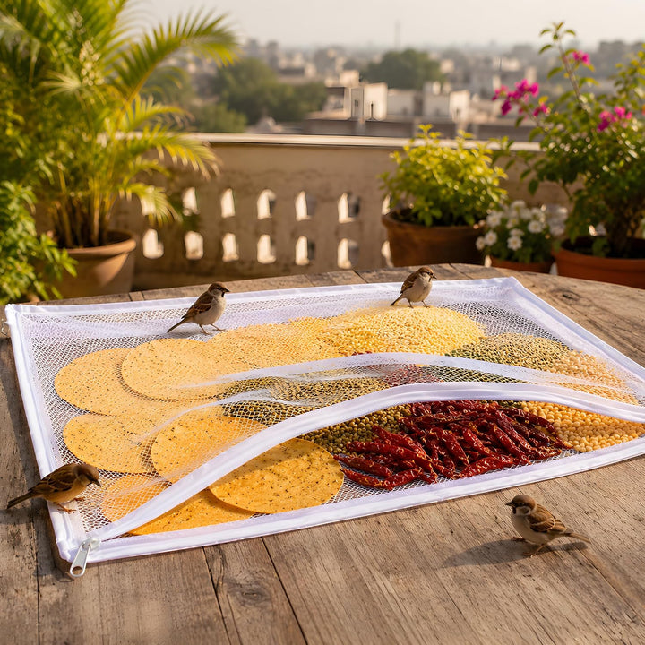 Sun Drying Cloth with Net for Grains (TR-199)