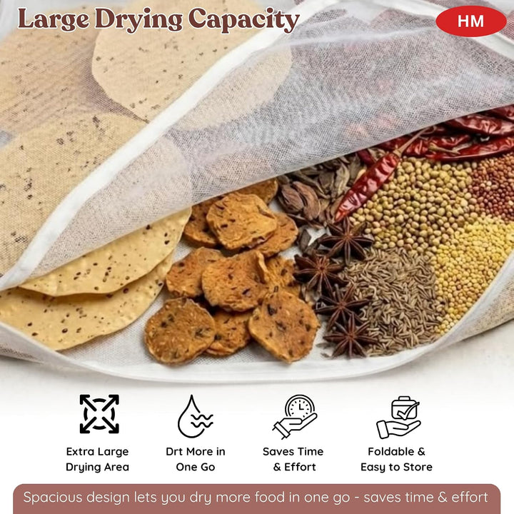 Sun Drying Cloth with Net for Grains (TR-199)