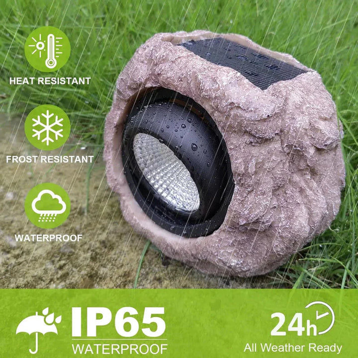 Solar Rock Garden Light – Waterproof Outdoor Decorative Lamp