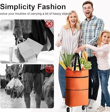Foldable Shopping Trolley Bag (TR-167)