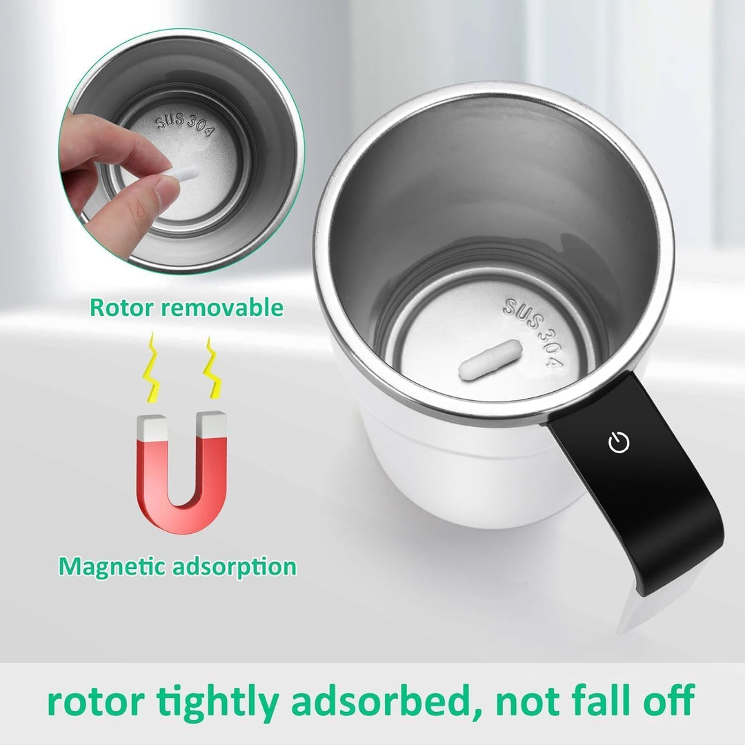 Self Stirring Magnetic Coffee Mug