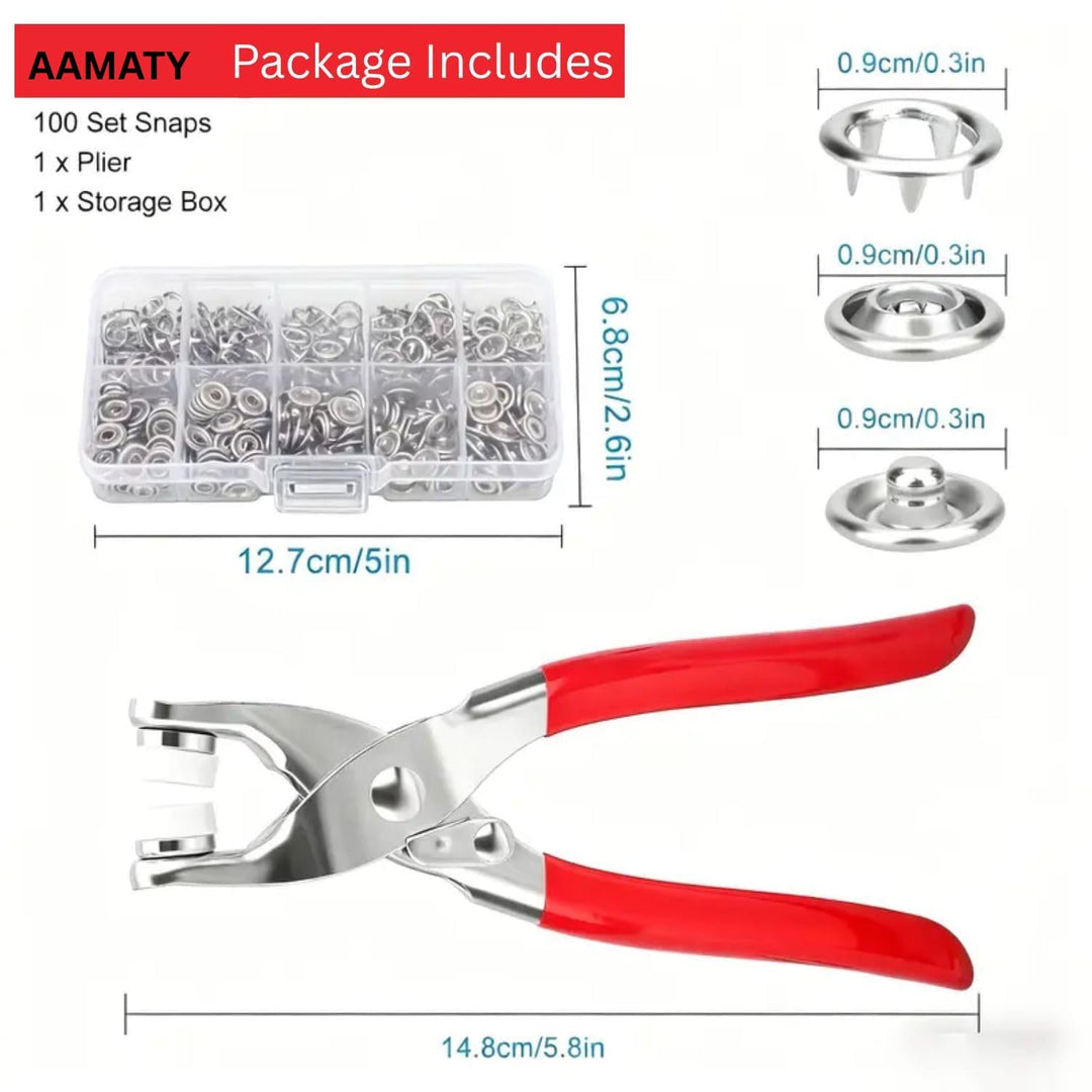 Snap Button Tool Kit (TR-166)