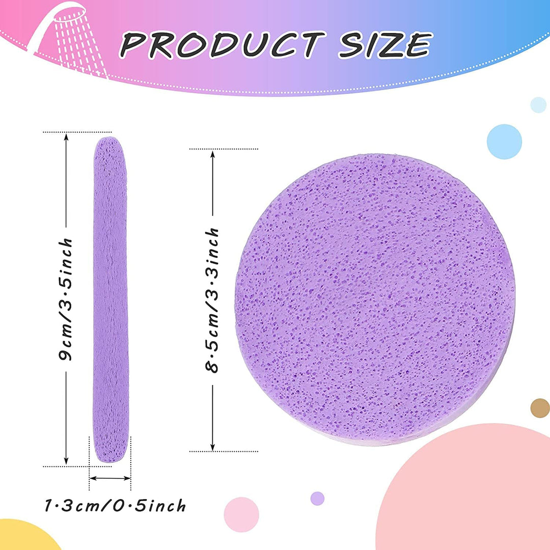 Compressed Facial Sponges For Face Cleansing-(pack of 12) (TR-188)