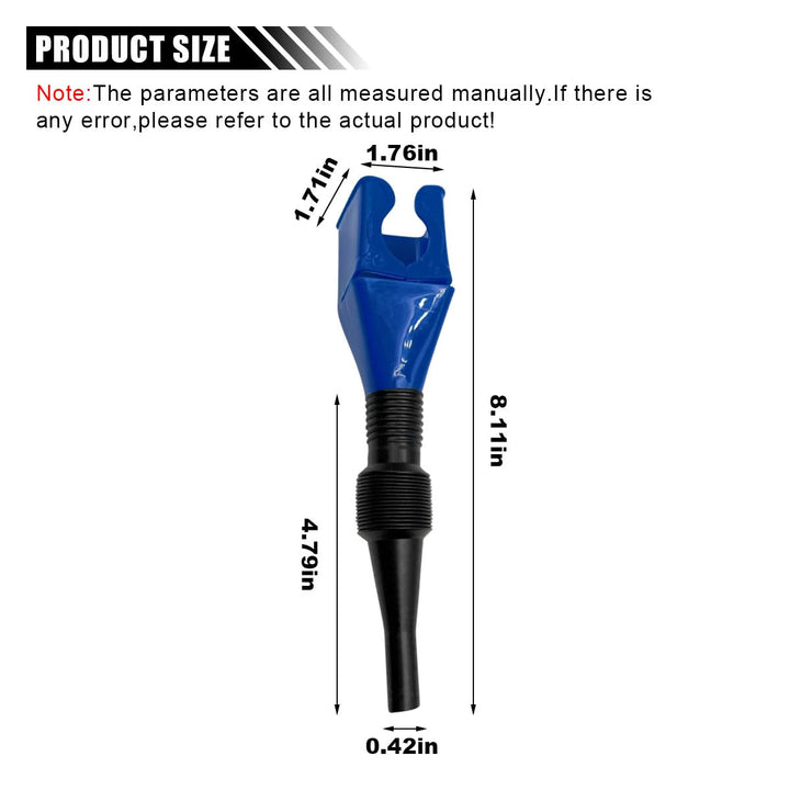 Retractable Car Fuel Funnel-(pack of 2) (TR-186)
