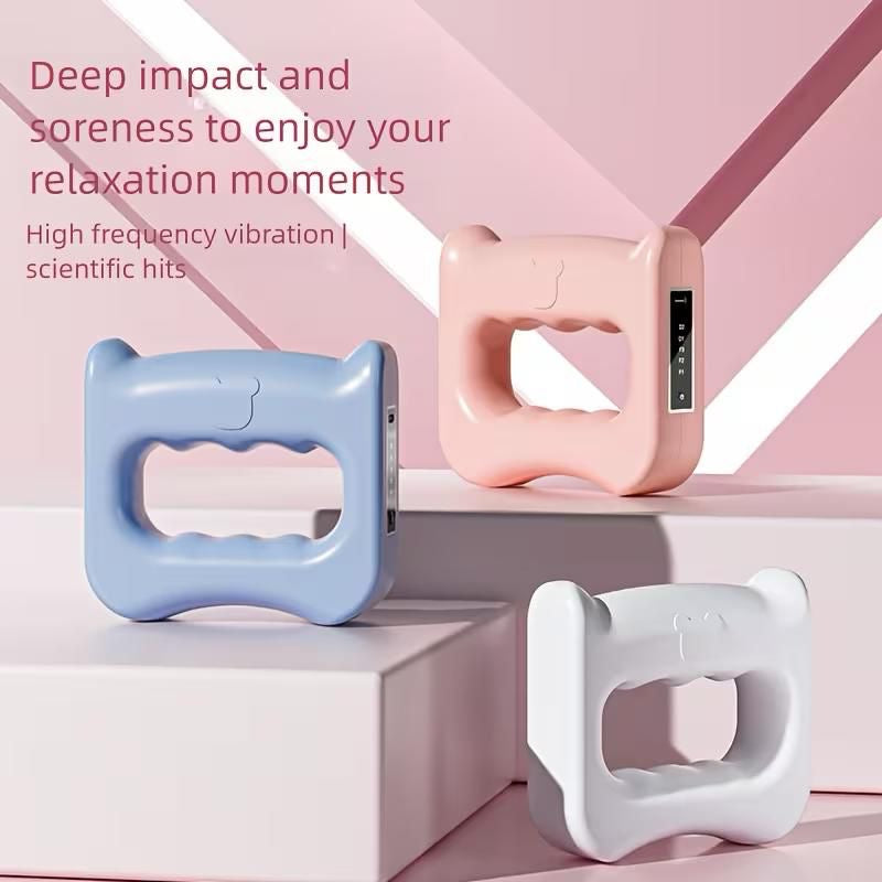 Electric Waist Slimming Fascia Massage Ring ‚Äì Rechargeable Vibration Body Massager with Strap (TR-98)