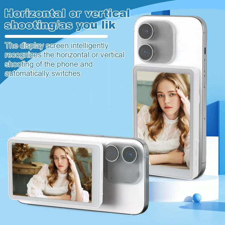 Wireless Magnetic Selfie Screen