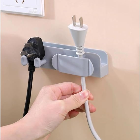 3 in 1 Cable & Earphone Wire Holder Clips  (TR-214)