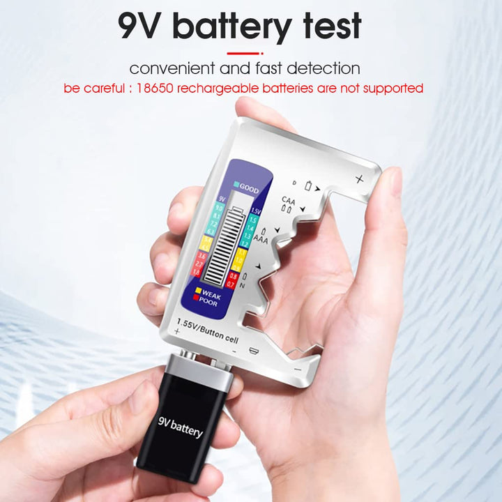 Universal Digital Battery Checker Device