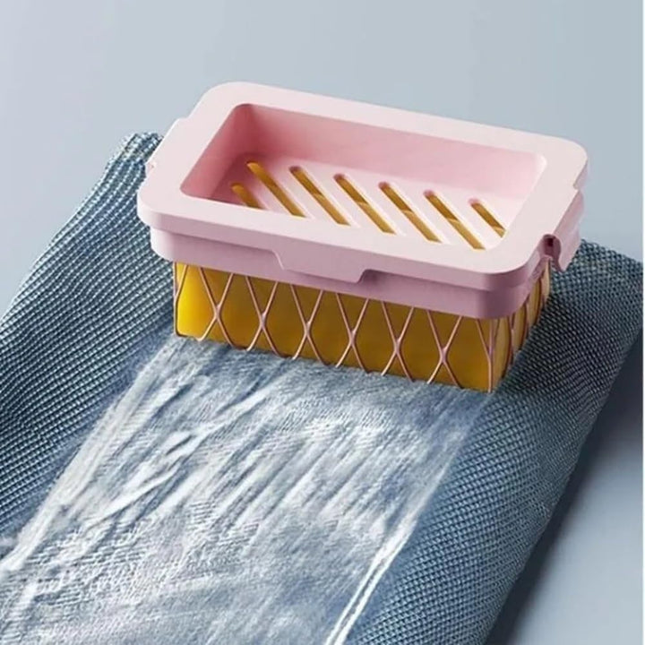 Silicone Mesh Soap Box (TR-216)
