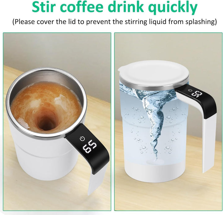 Self Stirring Magnetic Coffee Mug