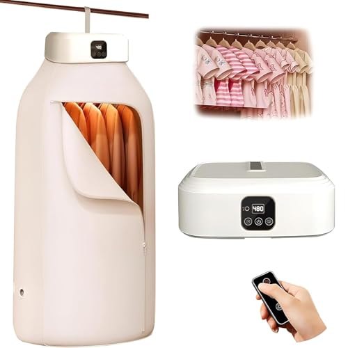 Dryer Dock Electric Cloth Warmer - Portable Cloth Warming Machine for Home,Warming Bag, and Towel Rack - Automatic Wet Clothing Air Warmer,White,Acrylonitrile Butadiene Styrene Dryer (Multicolour)|B0FHFYBXT6