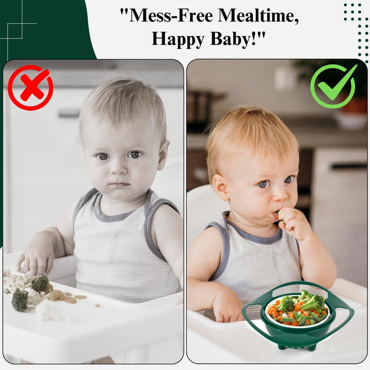 Bowl for Toddlers, Baby Magic Bowl-360 Rotating (TR-195)