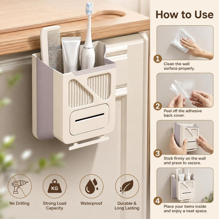 Multipurpose Hanging Trash Can for Kitchen & Home (TR-209)