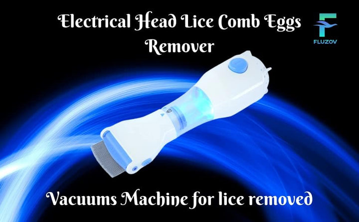 Electric Head Lice Removal Comb – Chemical-Free Lice & Nits Remover for Clean, Healthy Hair