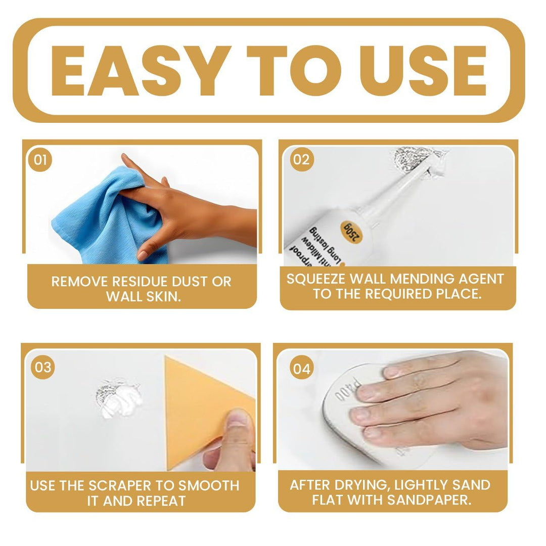 Wall Repair Paste tube for Filling Cracks