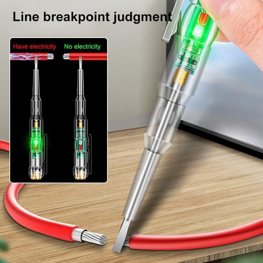 Voltage Tester Pen  with Screwdriver (Pack of 2)