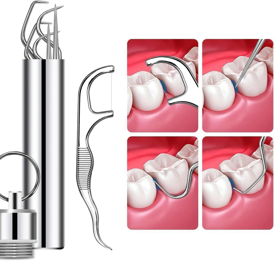 7-in-1 Teeth Cleaning Tool Kit | Removes Dirt & Yellow Stains