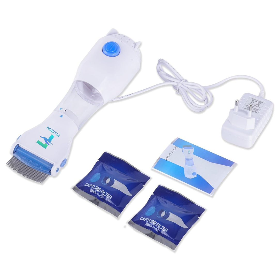 Electric Head Lice Removal Comb – Chemical-Free Lice & Nits Remover for Clean, Healthy Hair