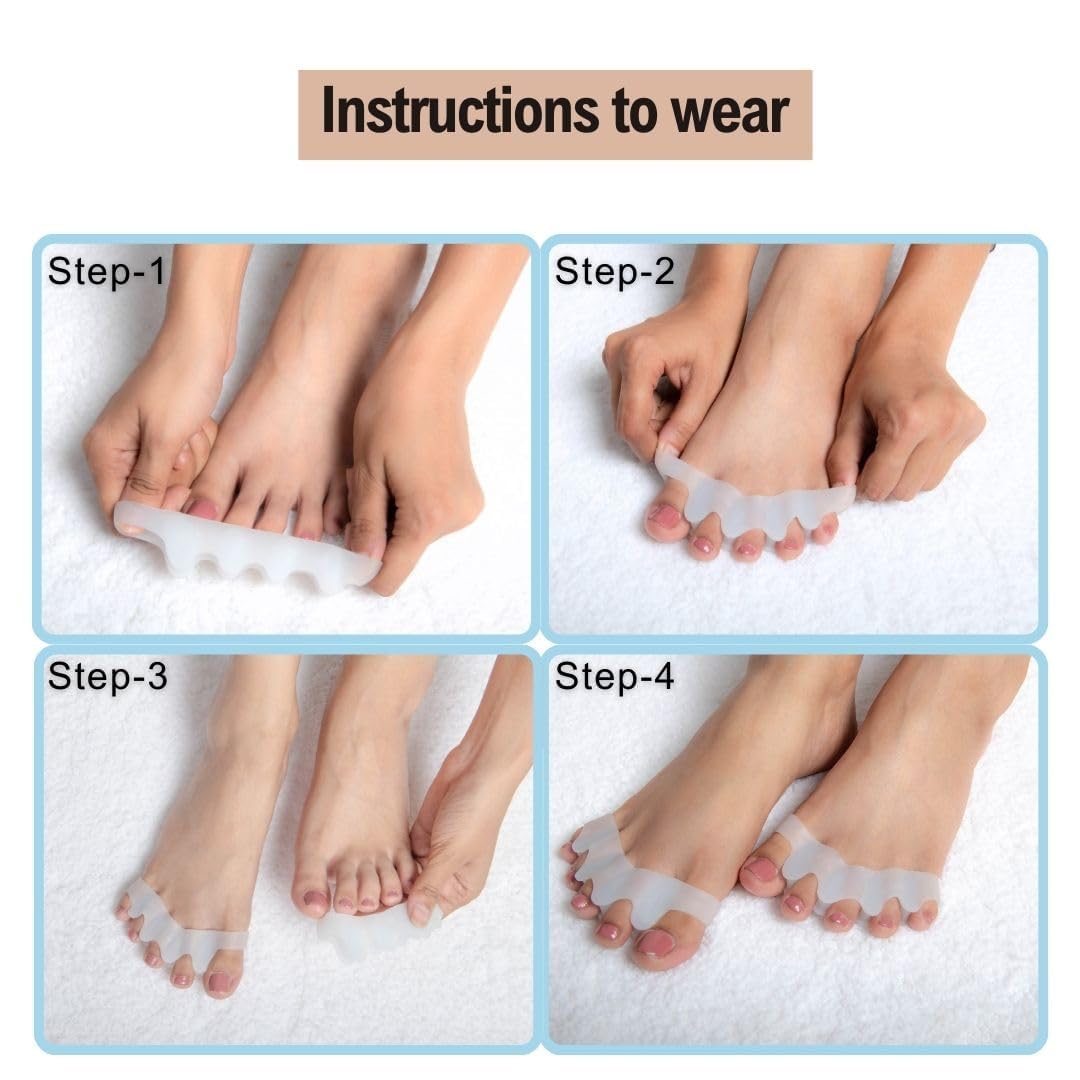 Silicone Toe Separator For Feet(TR-187)