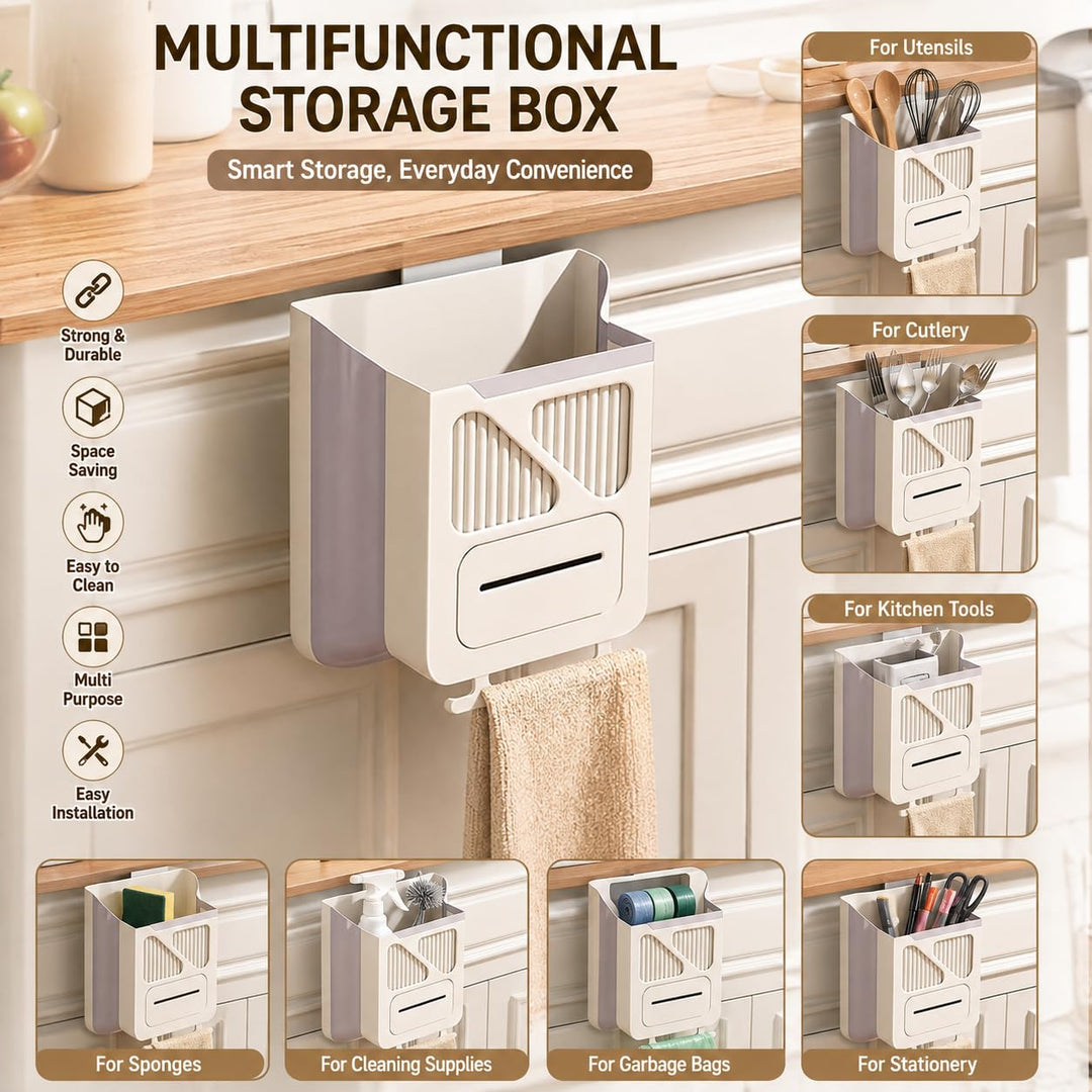 Multipurpose Hanging Trash Can for Kitchen & Home (TR-209)