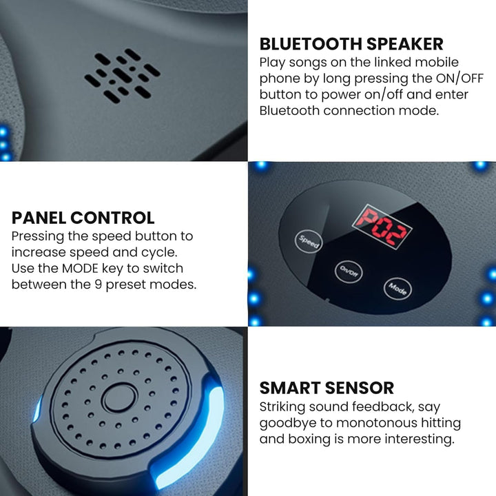 Music Boxing Machine with LED Lights