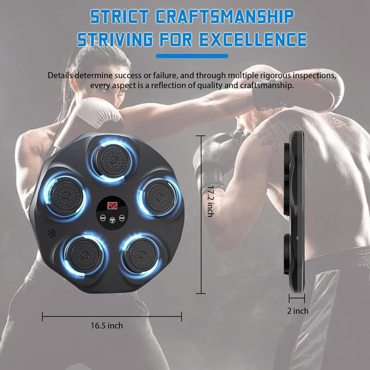 Music Boxing Machine with LED Lights