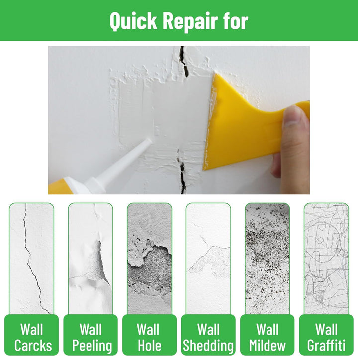Wall Repair Paste tube for Filling Cracks