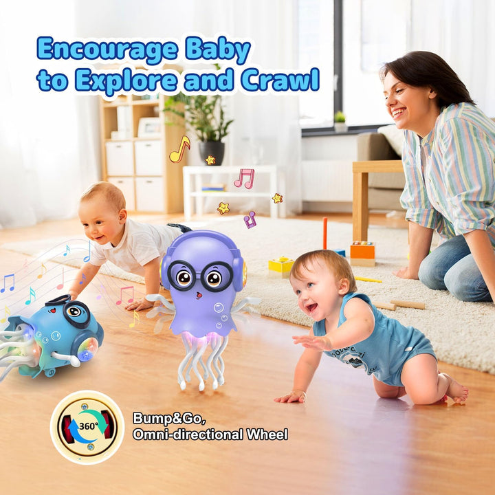 Dancing Jellyfish – Electric Crawling Jellyfish with Lights & Music