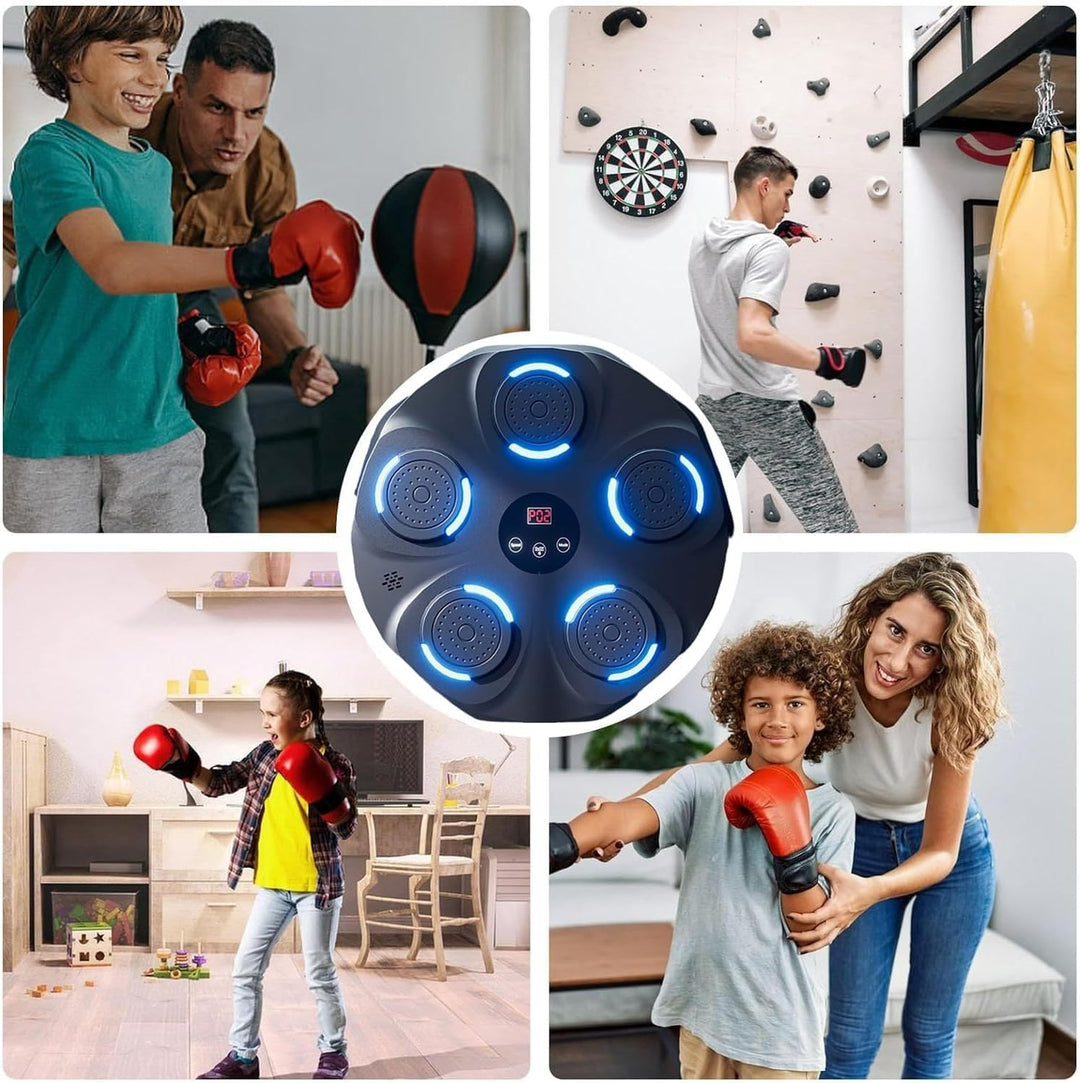 Music Boxing Machine with LED Lights