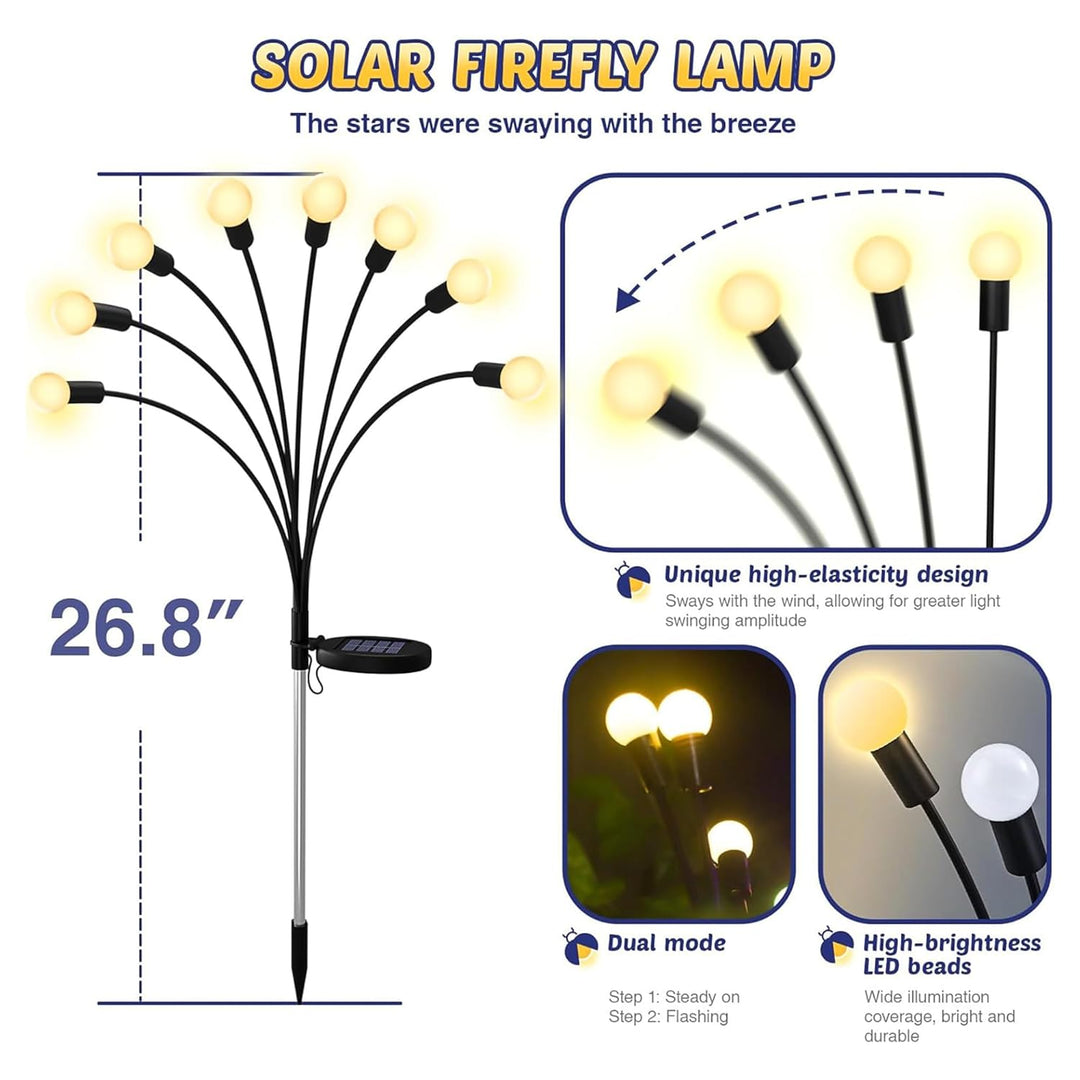 Solar firefly Light for Outdoor Garden