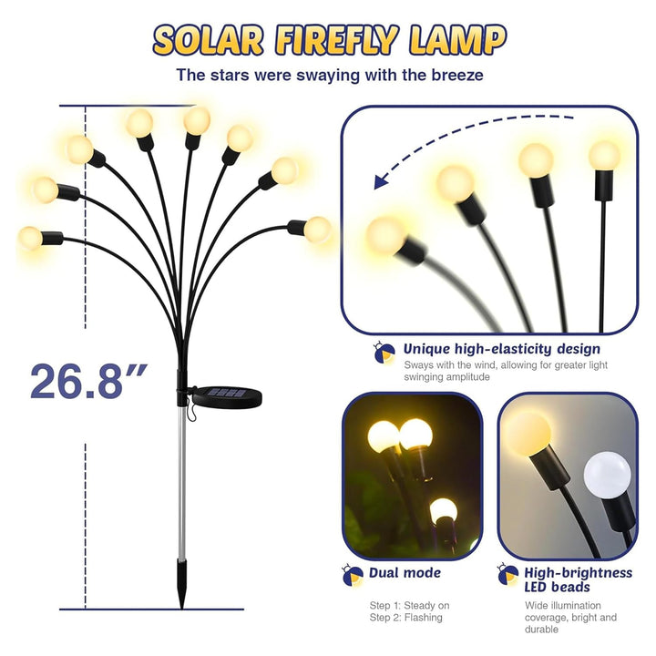 Solar firefly Light for Outdoor Garden
