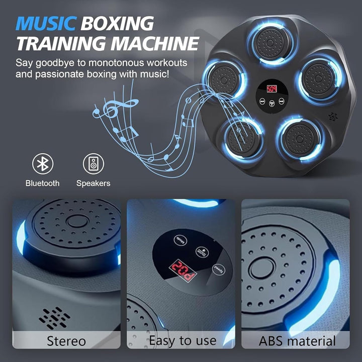Music Boxing Machine with LED Lights