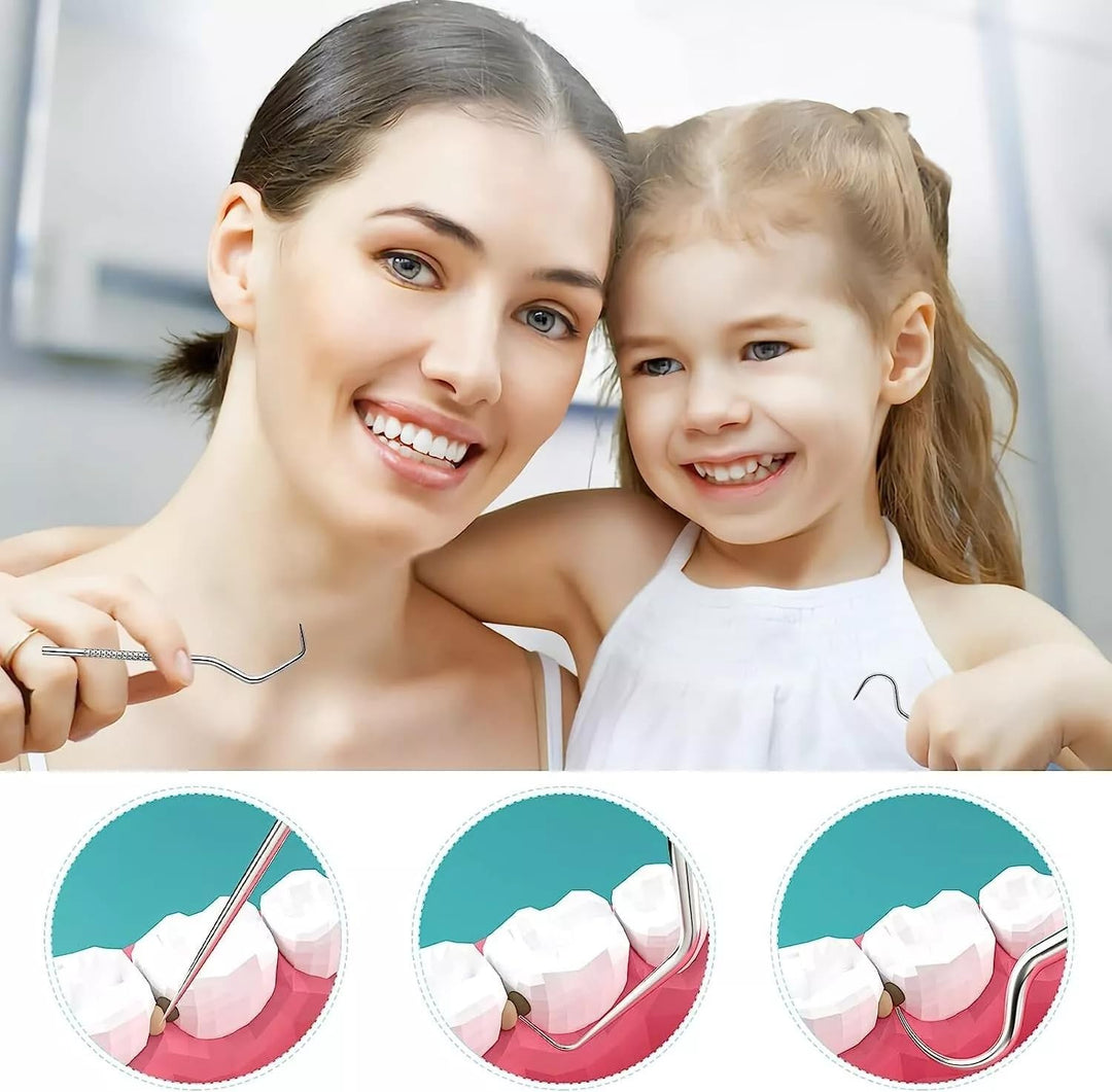 7-in-1 Teeth Cleaning Tool Kit | Removes Dirt & Yellow Stains