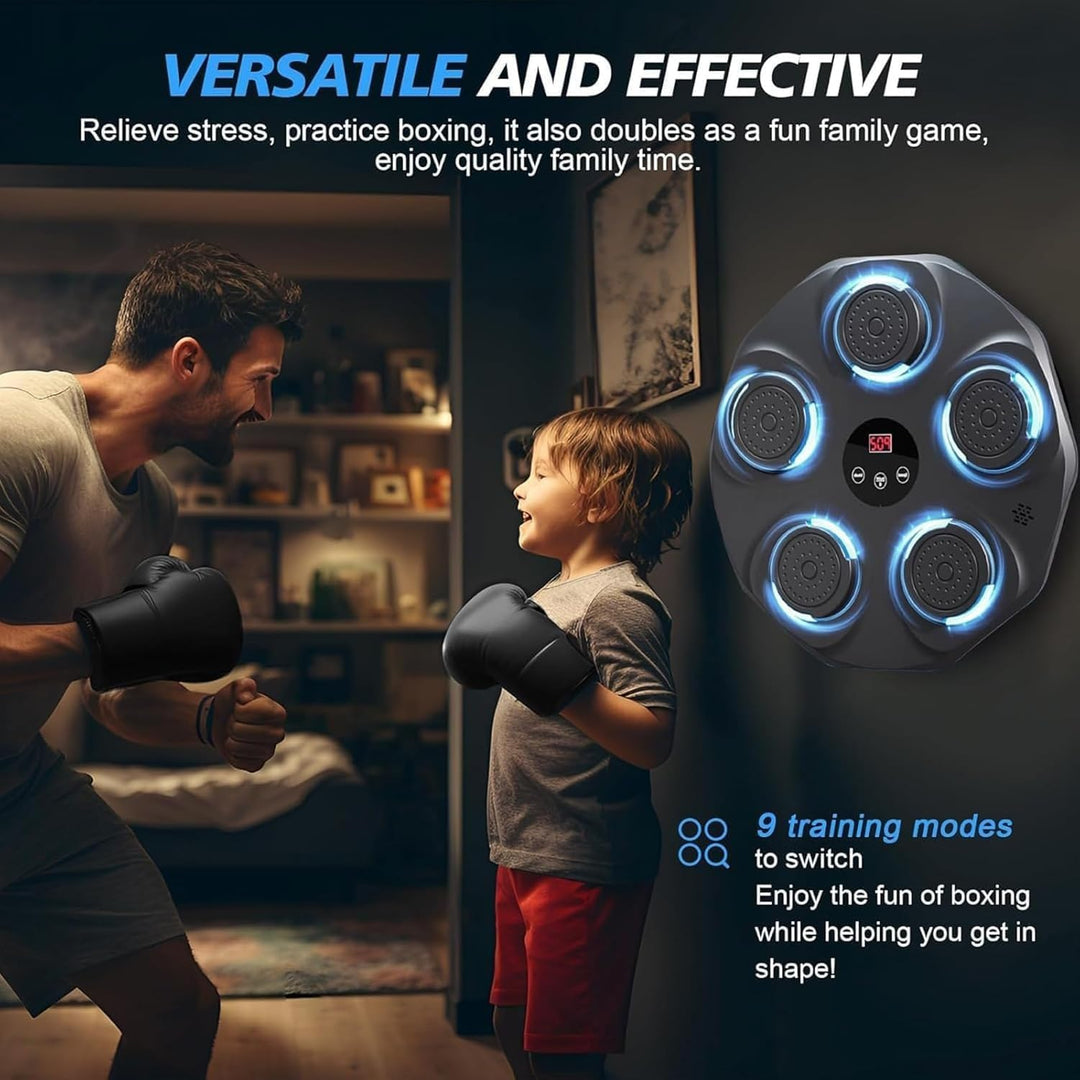 Music Boxing Machine with LED Lights