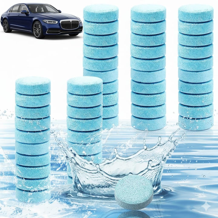 Automotive Glass Wiper Cleaning Tablets