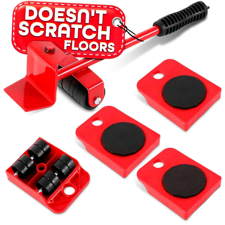 Furniture Lifter & Mover Tool Set – Heavy Duty Easy Moving System