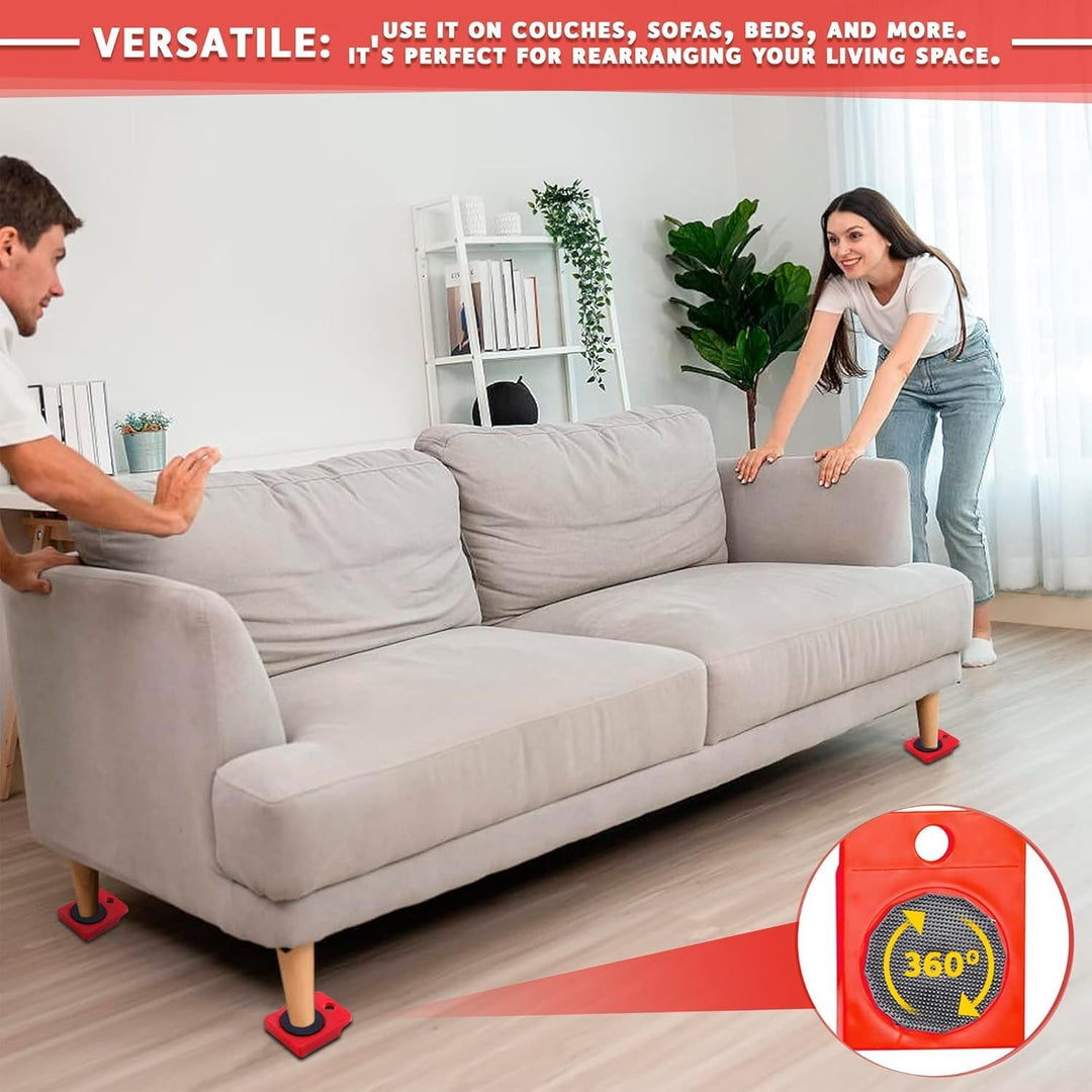 Furniture Lifter & Mover Tool Set – Heavy Duty Easy Moving System