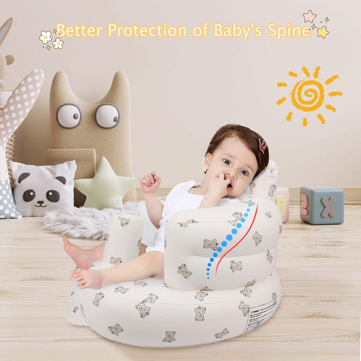 Inflatable Baby Support Sofa Seat for 3-36 Months