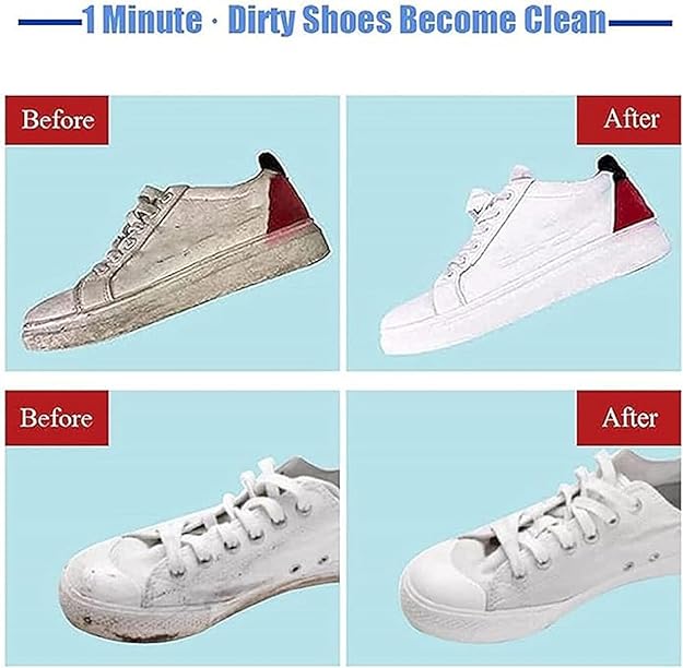 White Shoe Cleaning Cream – Instantly Restore Bright & Spotless Shoes