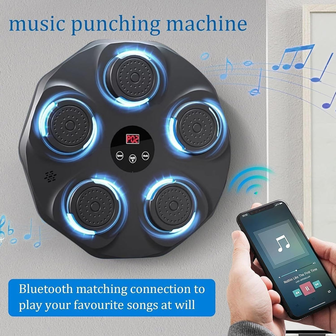 Music Boxing Machine with LED Lights