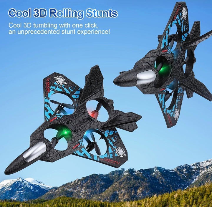 Unbreakable RC Fighter Jet Plane | Remote Control Flying Drone Toy