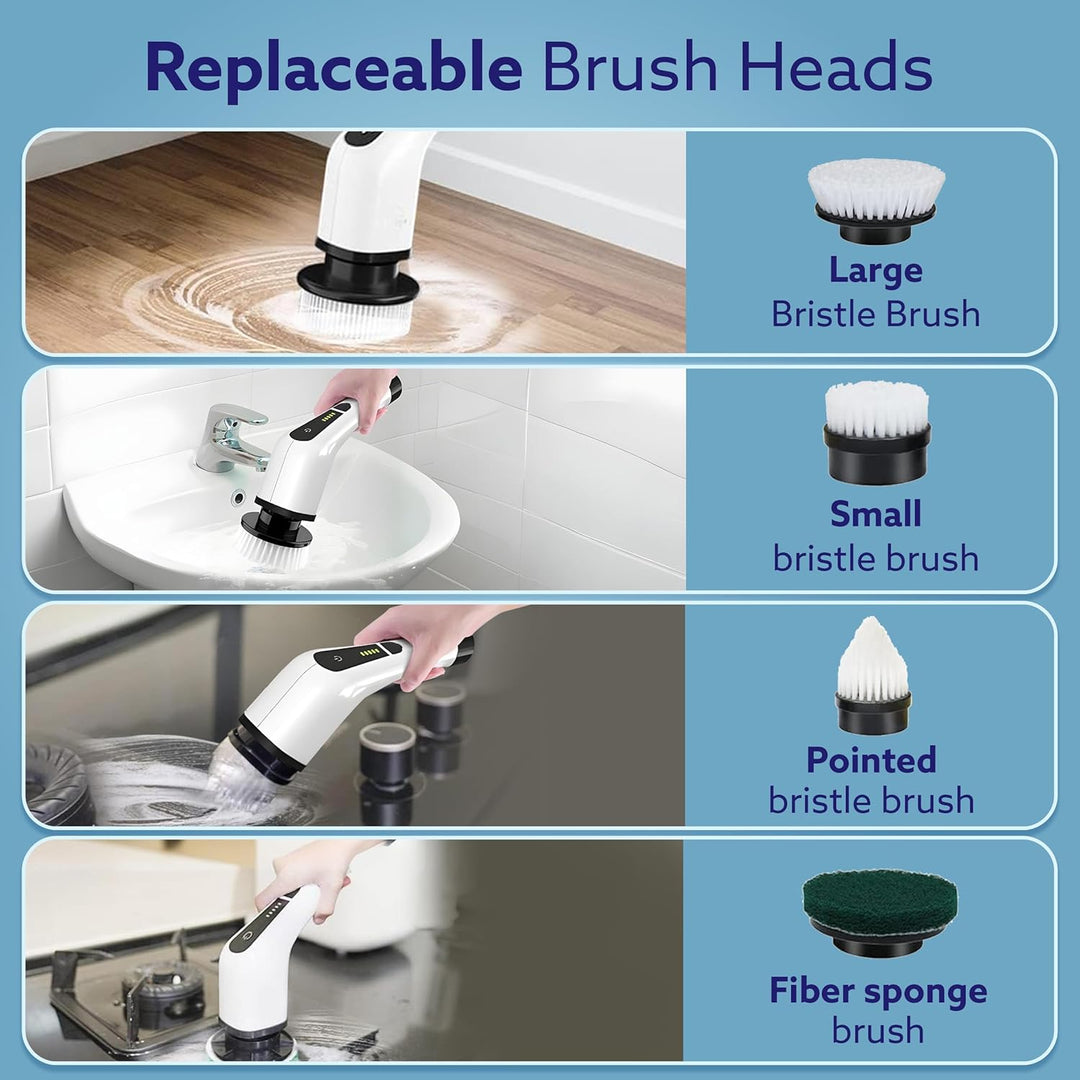 Royal Electric Spin Scrubber, Cleaning Brush Scrubber for Home