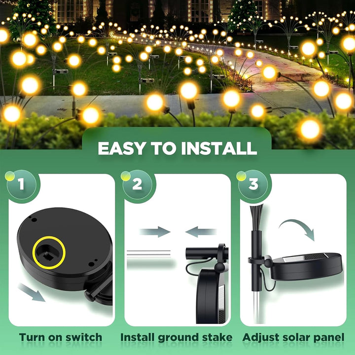 Solar firefly Light for Outdoor Garden