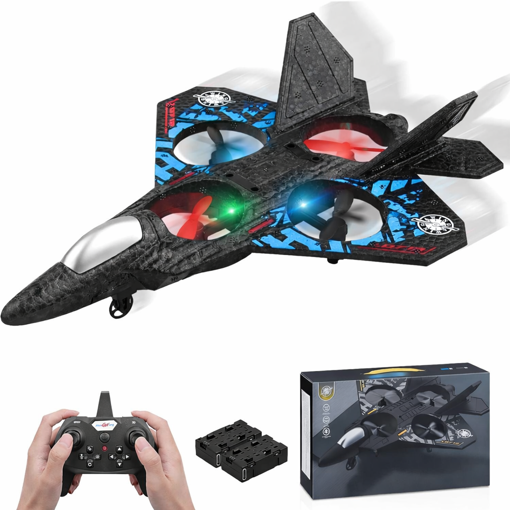 Unbreakable RC Fighter Jet Plane | Remote Control Flying Drone Toy