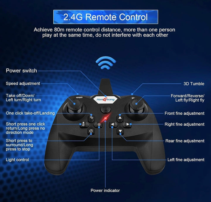 Unbreakable RC Fighter Jet Plane | Remote Control Flying Drone Toy