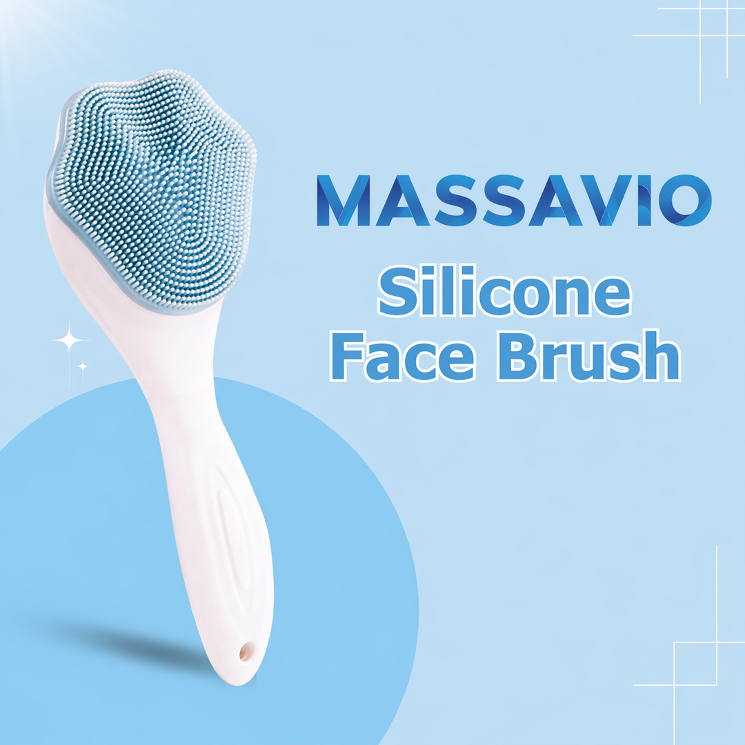 Silicone Face Brush for Daily Cleansing & Exfoliation (TR-184)