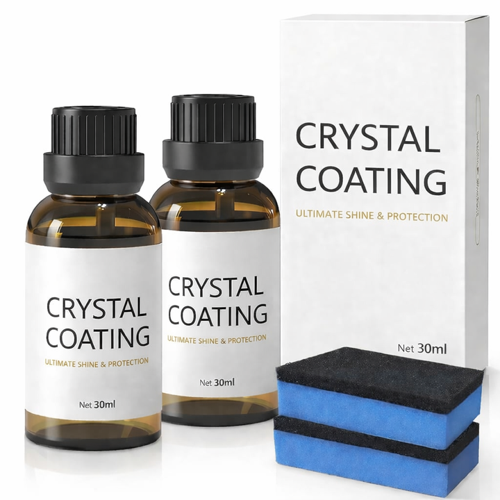 Crystal Coating Liquid – Pack of 2 | Ultimate Car Shine & Protection Nano Coating